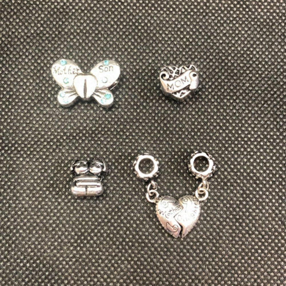 💕 Family Charms for charm bracelet